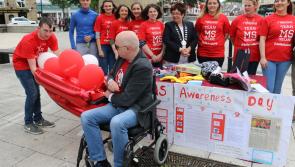 Wheelchair access issues highlighted during MS Awareness Raising event in Donegal Town
