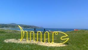 Bicycle stands for Donegal beaches