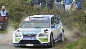 Donagh Kelly extends lead after opening two stages on Saturday
