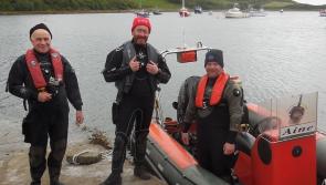 Challenging fin swim for Donegal divers