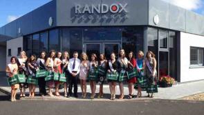 Mary from Dungloe contestants visit Randox company