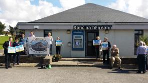 Donegal protest against removal of Irish language option on ATMs