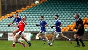 NAOMH CONAILL V ST. MICHAEL'S: Daragh Gallagher kicks Naomh Conaill to victory