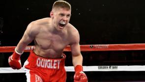 Jason Quigley's opponent in Boston has been named