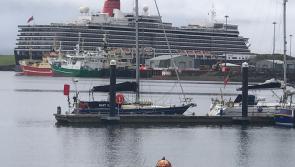 Crowds turn out for Queen Elizabeth in Killybegs