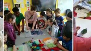 Creative work by Donegal primary school pupils go on display in Limerick City