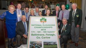 Carlow confirmed for next year's Ploughing Championships