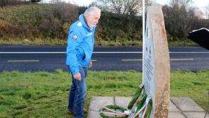 John Downey among attendance at 10th anniversary ceremony in south Donegal