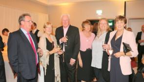 SLIDE SHOW:  Harvey's Point pipes in the New Year in style