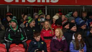 PIC SPECIAL: Donegal supporters at Dr McKenna Cup semi-final in Omagh