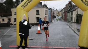 Martin Brennan first home in Streets of Ballyshannon 5k 2019