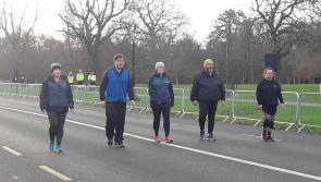 Donegal Leader Cathal Gallagher completes Operation Transformation 5k in Dublin