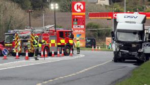 One person airlifted to hospital following collision on Donegal to Ballyshannon road