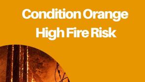 Status Orange high-level fire warning issued until Monday - gorse fires can be a big problem in Donegal