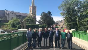 A great day to open a new bridge in Donegal town