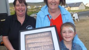 Bridie Catterson is Cnoc Fola Person of the Year 