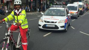 Irish Red Cross volunteers take part in 1,500-strong parade today