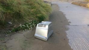 Litter lout described as ‘idiot’ after television dumped at popular Donegal beach
