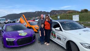 Millions of Euros worth of Super Cars In The Hills of Donegal 