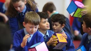 Laghey and Garrison pupils making it all add up