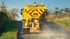 All Donegal’s designated gritting routes to be treated on Monday morning