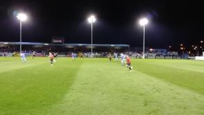 Harps have it all to do after Drogheda strike late to gain the advantage in play-off