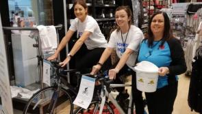 Penneys staff  in Lettekenny cycle for charity ...at work!