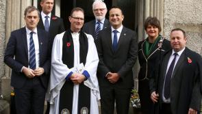 Taoiseach and Secretary of State attend Remembrance Service in St. Macartin&rsquo;s Cathedral, Enniskillen