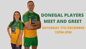 Meet and greet members of the Donegal senior football panel