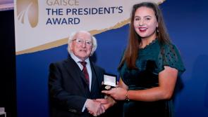 Young Donegal women honoured at Gaisce Gold ceremony