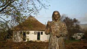 Celtic Prayer Garden at the IOSAS Centre, Muff  is transformed for Christmas