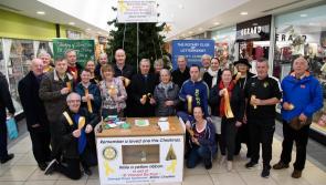 Rotary Christmas Tree of Remembrance at Letterkenny Shopping Centre