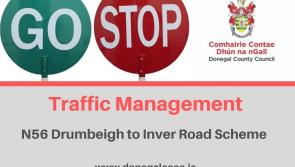 N56 Drumbeigh to Inver Road Scheme will see one way traffic