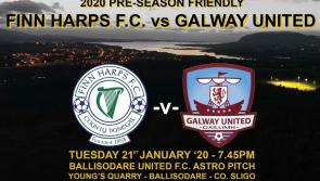 Eircode  issued to assist fans getting to Finn Harps' first pre-season game