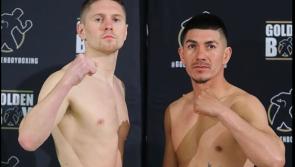 Quigley back in action tonight - but opponent is changed at short-notice