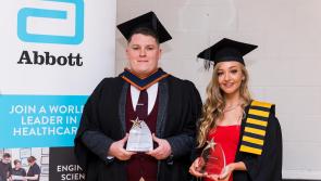 Abbott and IT Sligo Excellence Awards scores a job for Donegal student
