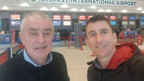 Special guest for Donegal Sports Star Awards jets into Ireland after 2,000 km trip
