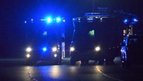 Emergency services at scene of Donegal crash - road closed