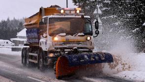 Number of roads to be gritted from 6pm this evening