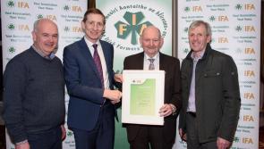 Honorary Life Membership of IFA given to well known and popular Donegal farmer