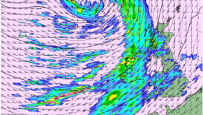 Status Orange wind warning comes into effect this morning in Donegal 