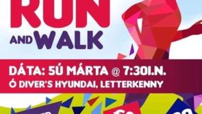 New 3k and 5k event to be held next month in Donegal