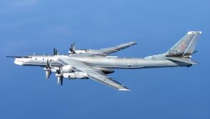 Russian air force bombers  in Irish airspace off the Donegal coast
