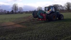 Spreading slurry – look after water quality in the River Derg