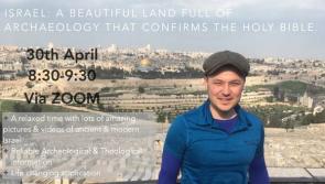 Invitation to the Holy Land via Zoom from Fahan Presbyterian Church in Donegal


THIS EVENING - THURSDAY 30TH APRIL @ 8.30pm.