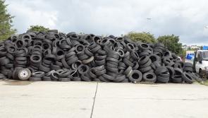 Fears over Buncrana's tyre pyre