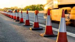 Roadworks on busy Donegal road today

