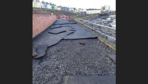 Donegal councillor warns people to be extra careful after raging tide causes damage in seaside town