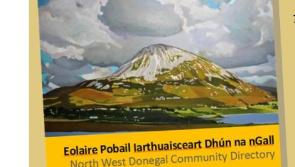 Daniel and Majella O&rsquo;Donnell  to launch a brand new directory for community services in north-west Donegal 