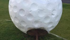 'Mindless idiots' vandalise iconic golf ball at Ballyliffin Golf Club